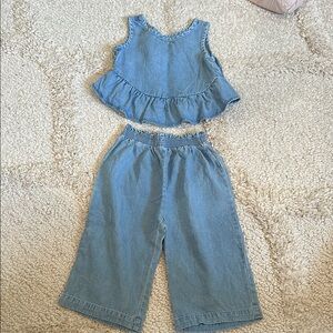 Zara Kids Denim Set size 18-24 months
